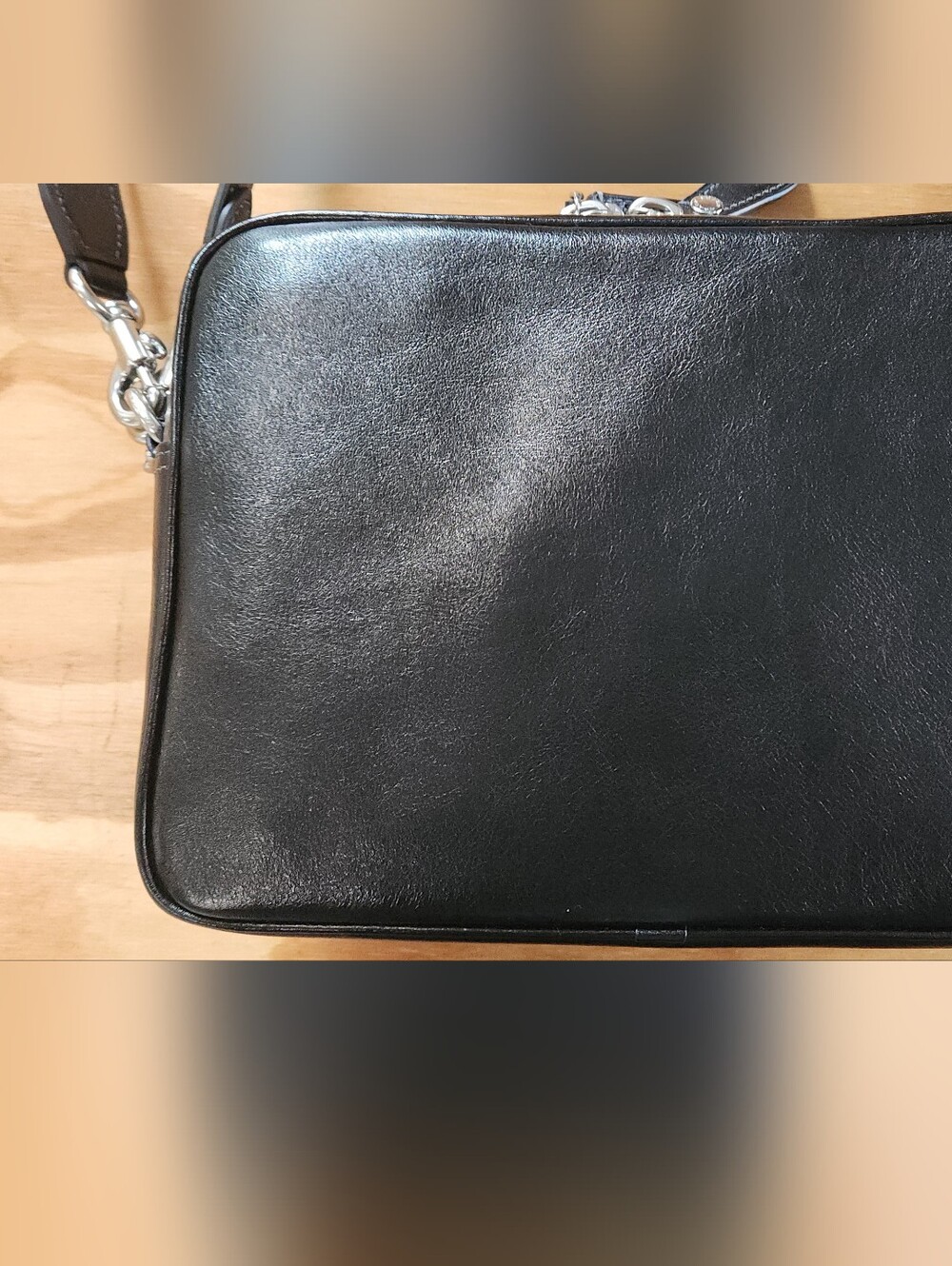 Coach Dakota Bag Black/Silver - Picture 8 of 15